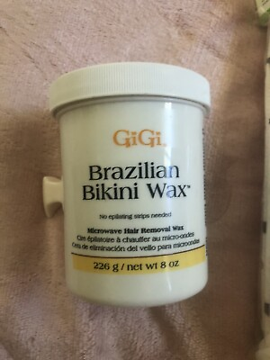 #ad GiGi Brazilian Bikini Wax Microwave Formula 8oz 226g $10.00