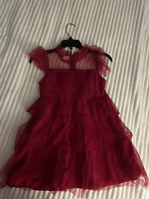 #ad Red Sleeveless Party Dress $10.00