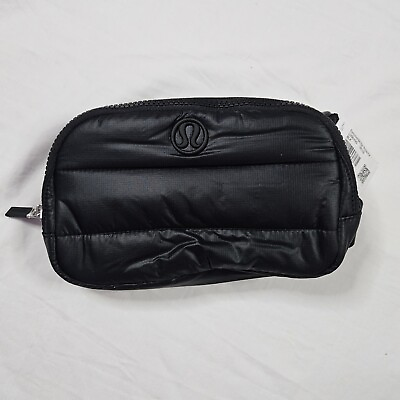 #ad Lululemon Everywhere Belt Bag *Wunder Puff Black BLK 1 Liter $46.99