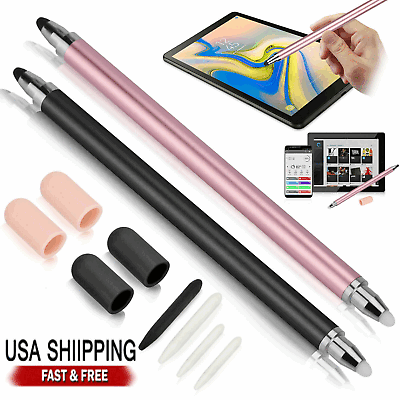 Touch Screen Stylus Pen Drawing Pencil For iPhone iPad Samsung Tablet Phone PC $8.29