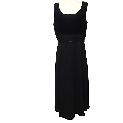 #ad #ad J. R. Nites by Caliendo Women#x27;s Formal Black Evening Dress Size 14 Sleeveless $26.95