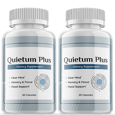 #ad Quietum Plus Pills Quietum Plus For Tinnitus amp; Healthy Ear Functioning 2 Pack $34.95