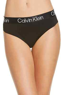 #ad Calvin Klein L61530 Womens Black Brazilian Bikini Bottoms Size X Small $24.65