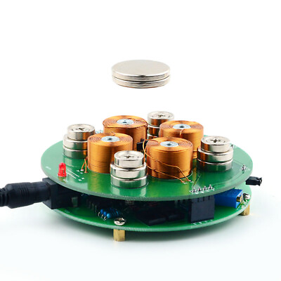 #ad DIY Push Type Magnetic Levitation Kit Sealed Analog Circuit Finished Part SET AU $67.19