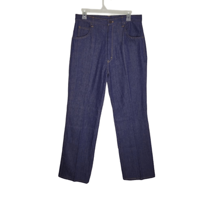 #ad VINTAGE 70s jeans Sears wide leg dark wash high rise 10 $79.99