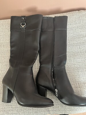 #ad #ad Women’s Black Boots Size 8 $10.00