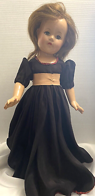 #ad Vintage 20” Anne Shirley Effanbee Doll Bisque Jointed Dress $44.96
