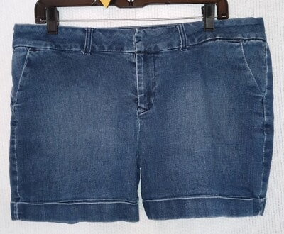 #ad #ad Maurices Jean Shorts 13 14 Stretch Denim Boho Short Pants Juniors $17.99