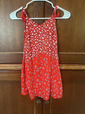 #ad Sundress Multicolor Floral Girls size S 6 6x $6.50