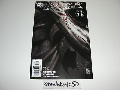 #ad Batman #651 Comic DC 1 Year Later One Robin Two Face Robinson Kramer 1st Print $6.99