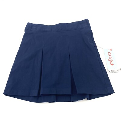 #ad Cat amp; Jack Girls Size 5 School Uniform Skirt Pleated Fighter Pilot Blue $6.39