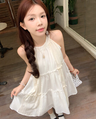 #ad #ad Cute Princess Womens Summer Sweet Girls Sleeveless Loose A line Short Dress $42.31