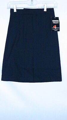 #ad French Toast Girls School Uniform Skirt Navy Blue Sizes 7 and 8 $12.99