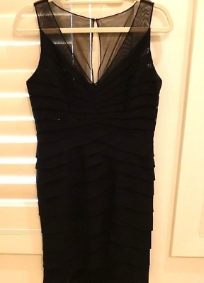 #ad Chetta B black cocktail dress Size 8 $70.40