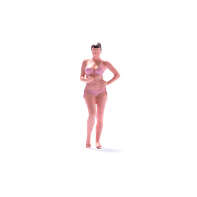 #ad Miniatures 1 64 Pink Bikini Scene Props Mini Figures Doll For Cars Vehicles Mode $10.99