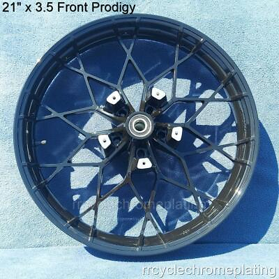 #ad Gloss Black 21quot; Prodigy Front Wheel 08 23 Road Glide FLTR FLHX Touring Harley $1199.00