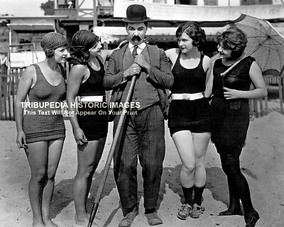 1920s Photo * Billy Bevan amp; Sexy Bathing Beauties Swimsuits Girls * Mack Sennett $9.56