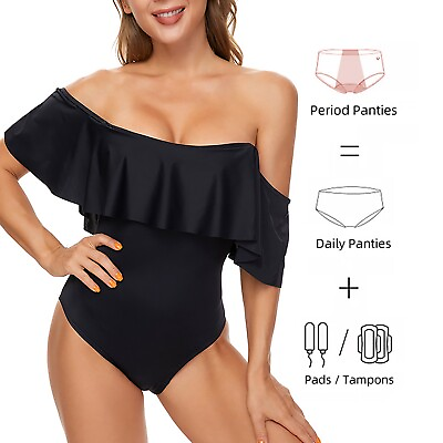 Slimming Bikini Bathing Suits For Teen Girls And Women Leakproof Menstrual $29.39