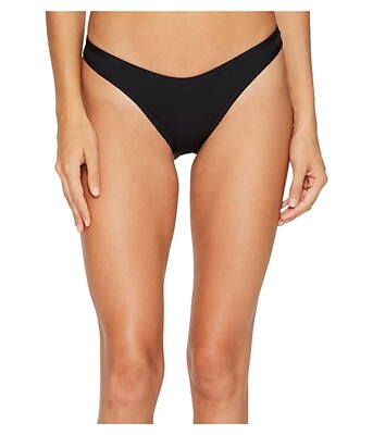 #ad LSpace Women#x27;s 238715 Whiplash Black Bikini Bottoms Swimwear Size S $59.50