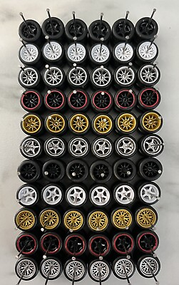 #ad Hot Wheels Matchbox Alloy Wheels Rubber Tires 10 Car Sets 1 64 Real Riders $22.98