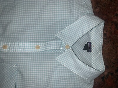 Patagonia Shirt size 6 Womens Long Sleeve Button Up Green Plaid  Organic cotton  $19.50