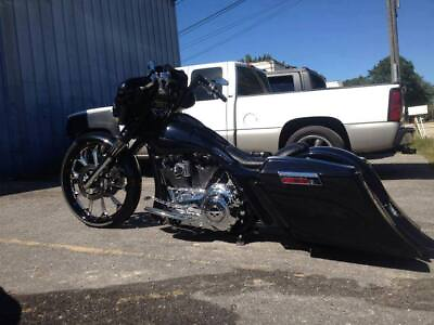 #ad 6” Down and Out Bags Kit for Harley Softail and Touring Bikes $499.98