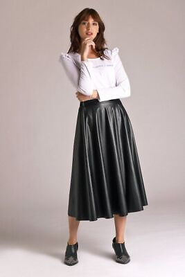 #ad Genuine Sheep Leather Ladies Skirt Party Skirts for Girls and Women Summer $169.00