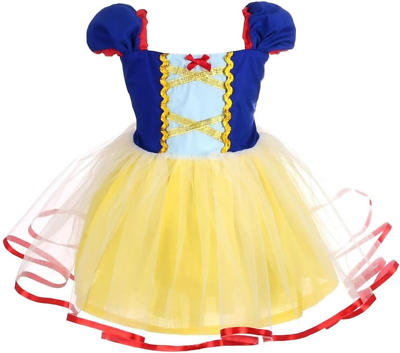 #ad Princess Dress with Apron Summer Outfit Casual Wear for Girls Size 5 $42.27