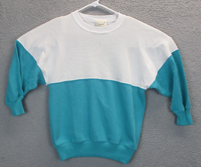 Vintage 70s 80s Sears Womens Small Terry Cloth Ringer T Shirt Soft 3 4 Sleeve $29.99