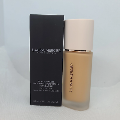 #ad #ad Laura Mercier Real Flawless Weightless Perfecting Foundation 1oz Select Shad $34.00