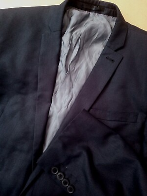 #ad Next Suit Jacket Slim Fit Blue Mens Chest 44 Regular GBP 12.99