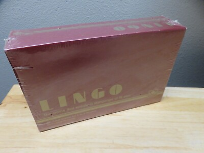 #ad #ad Lingo Vintage Word Board Game 1985 An Adult Game Party Cocktail for 2 to 6 Play $9.99