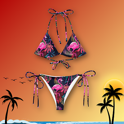 Tropical Radiance: Elegant Bikini Set for Summer Escapes $37.50