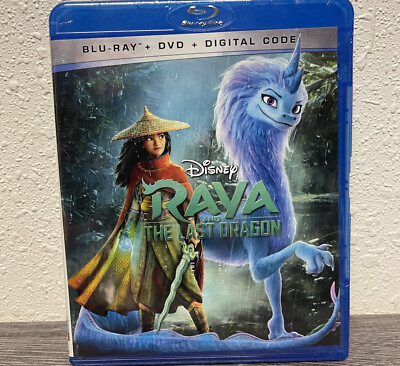 Raya and The Last Dragon Blu ray DVD Digital 2021 NEW $10.70