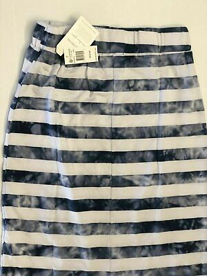 #ad Element Women#x27;s Cotton Blend Beach Casual Florence Tie Dye Striped Maxi Skirt $15.79