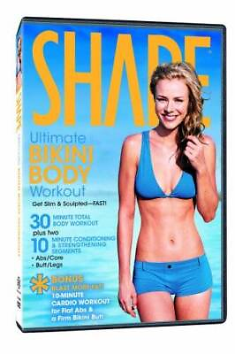 #ad #ad Shape: Ultimate Bikini Body Workout DVD By n a VERY GOOD $4.29