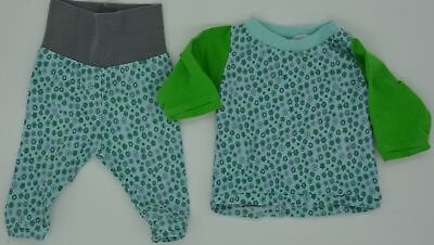 #ad Dawanda Baby Handmade Set Pants Shirt Size 50 56 Newborn $11.88