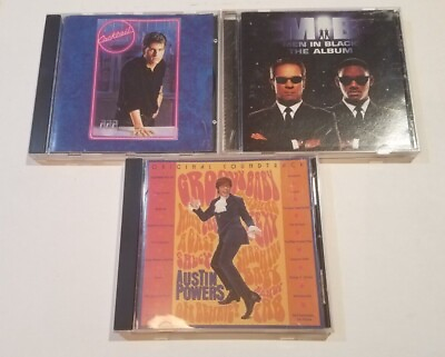 #ad Movie Soundtracks CDs 2000s Lot 3 Cocktail Men in Black Austin Powers $4.99