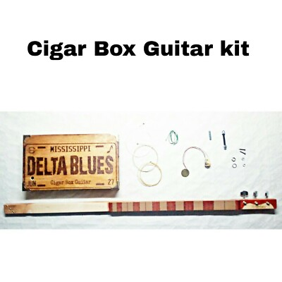 Cigar Box Guitar Slide Kit Di Mount DIY From DIY $88.55