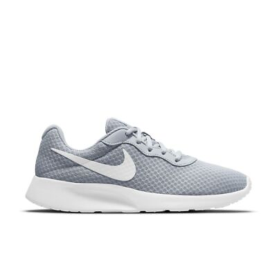 Nike TANJUN Womens Grey White DJ6257 003 Athletic Running Sneakers Shoes $54.95