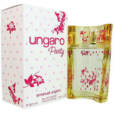 Ungaro Party for Women by Emanuel Ungaro 3.0 oz Eau de Toilette Spray $19.99
