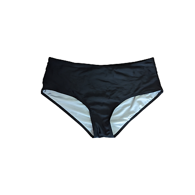 #ad NWOT Black Bikini Bottoms Size L $15.00