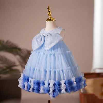 #ad Baby Girls Clothing Birthday Party Christening Princess Girls Dresses Vestidos $54.69