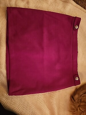 #ad suede skirt size 10 $10.00