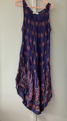 #ad Lapogee Women’s Size Small Dress Size Small Summer Dress Sleeveless Floral $19.99
