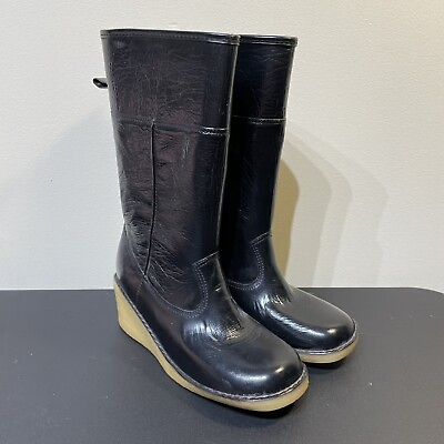 #ad Vintage Sears Sz 5M Women#x27;s Boots Waterproof to Closure 305 Gum Sole 59254 560 $24.99