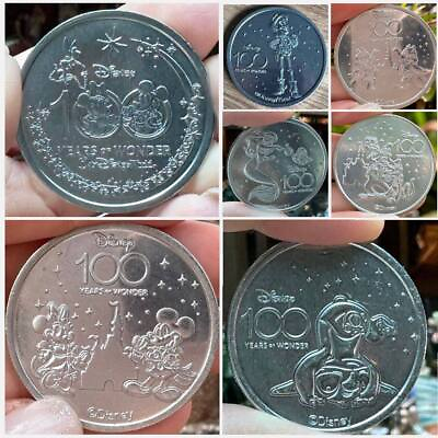 NEW Walt Disney World 100 Years Of Wonder Commemorative Coins 57 variations $8.99