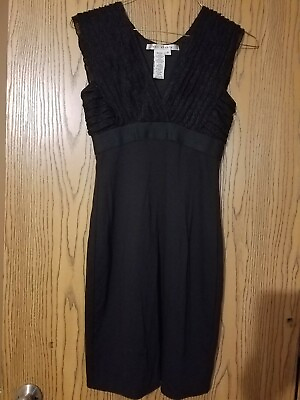 #ad Women Juniors black dress cocktail. Small size. New without tag. $10.99