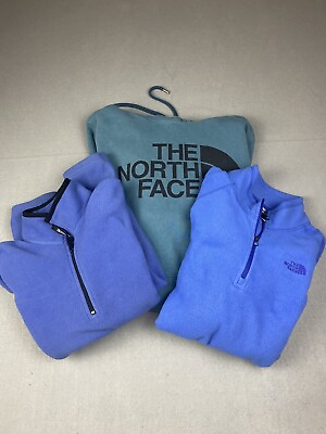 #ad The North Face Assorted Lot of 3 Pullovers Women’s Medium $14.99