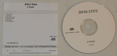 #ad Bikini State Six Track 1998 White Label Reference Disc $5.19